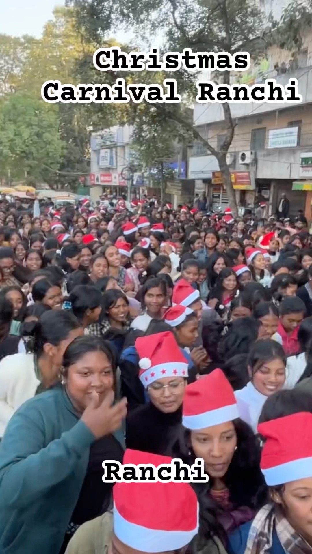 Ranchi Christmas Carnival 2024 , क्रिसमस शोभा यात्रा/video122